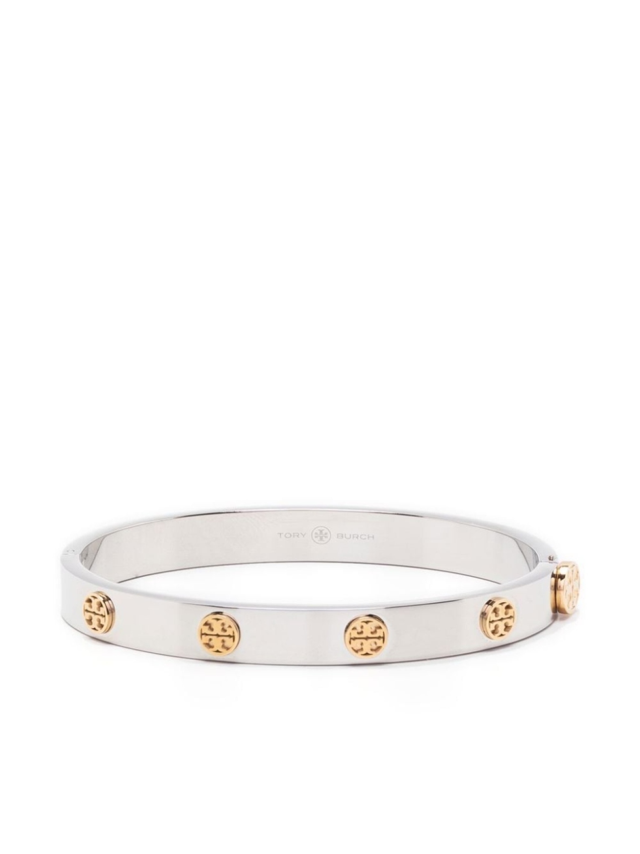 

Браслет Miller Stud Tory Burch, серебряный