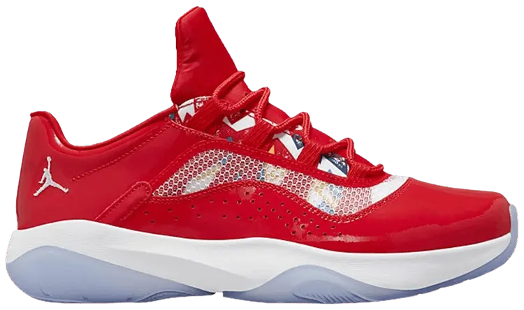 

Кроссовки Air Jordan 11 CMFT Low 'Barcelona', красный