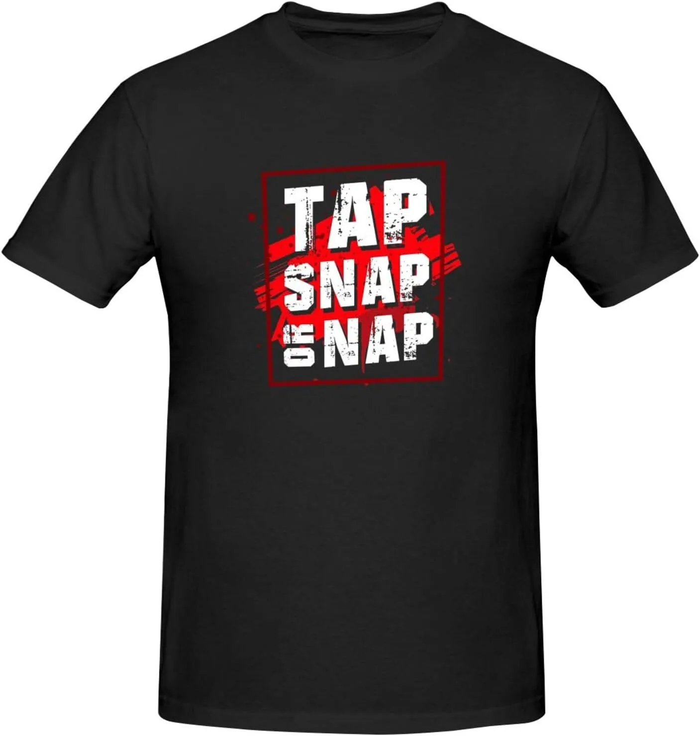 

Футболка Tap Snap Or Nap Brazilian Jiu Jitsu для мужчин, Crewneck, для тренировок WEIRUYBC