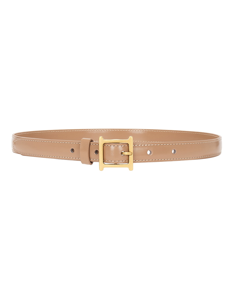 

Миниатюрный пояс с логотипом Helsa, цвет Tawny