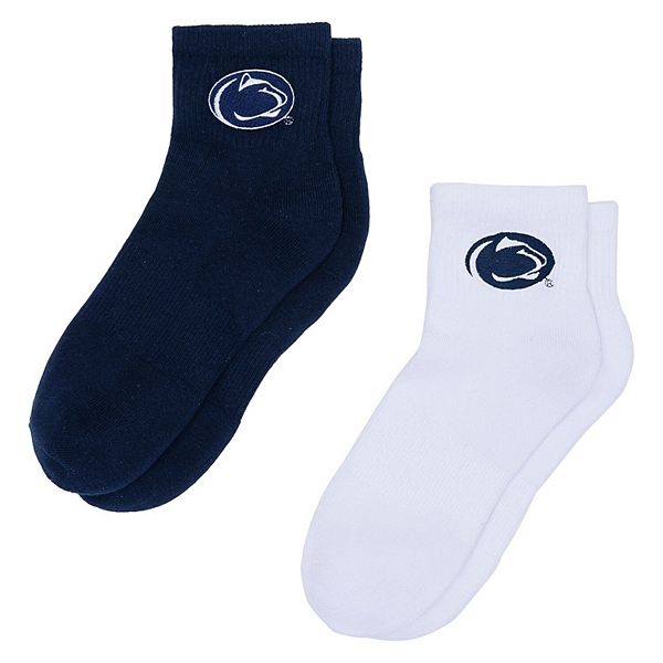 

Женские носки quarter-length penn state nittany lions, двухкомплектные, бело-синие Zoozatz