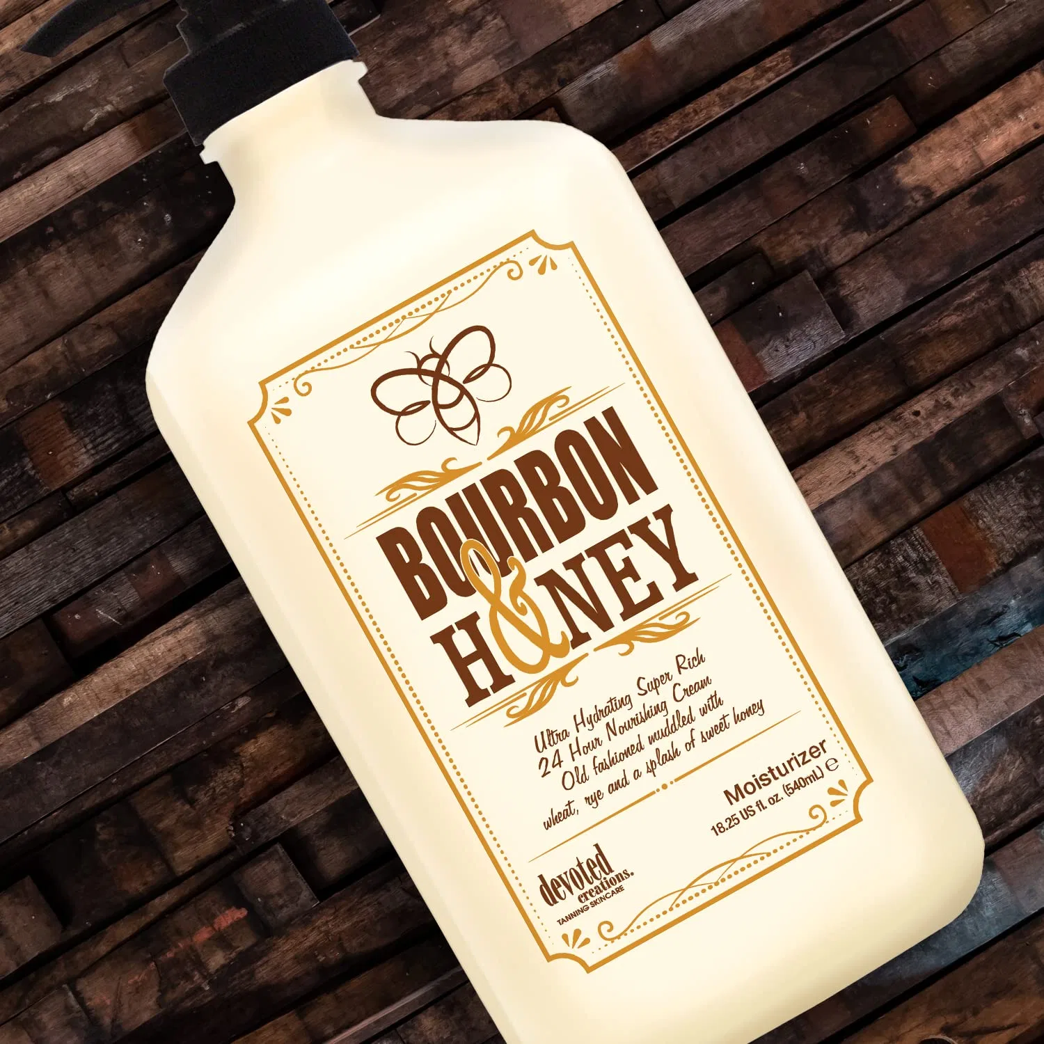 Ультраувлажняющий питательный крем Bourbon & Honey от Devoted Creations, 18.25 унций Devoted Creations — фото 4