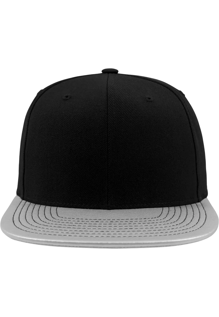 

Flexfit Flex Cap " Flexfit Unisex Metallic Visor Snapback", серебристый