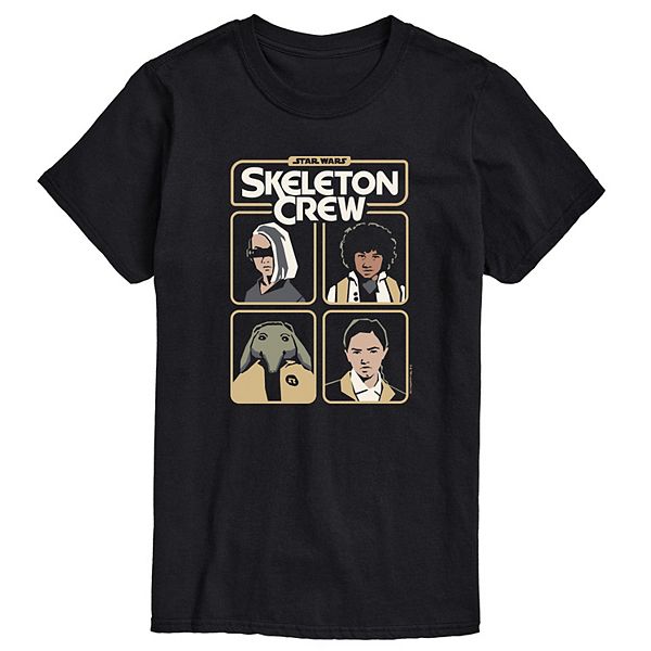 

Футболка с принтом Big & tall skeleton crew grid Star Wars