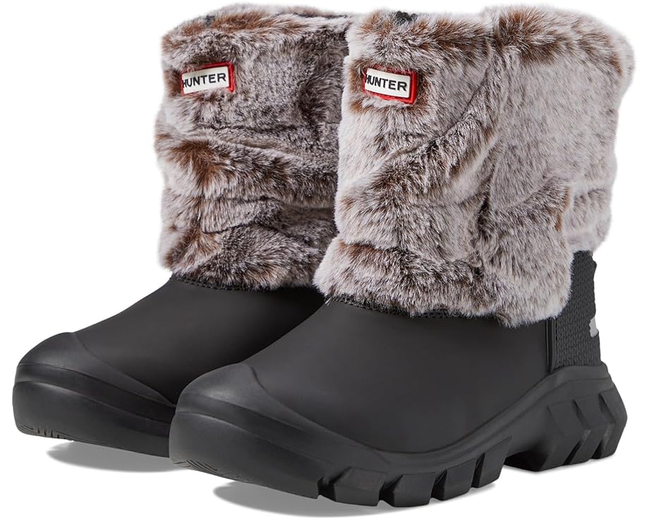 

Ботинки Hunter Intrepid Faux Fur Snow Boot, цвет Black/Natural