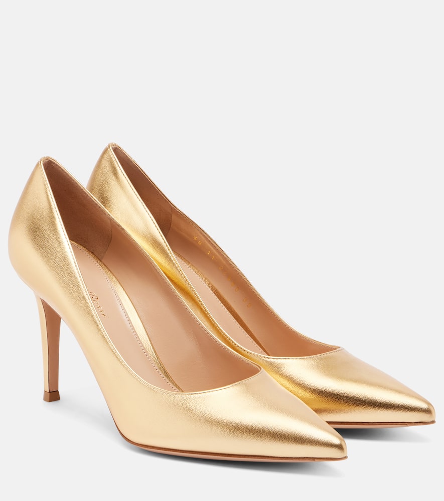 Туфли-лодочки Gianvito 85 из кожи Gianvito Rossi, Mekong