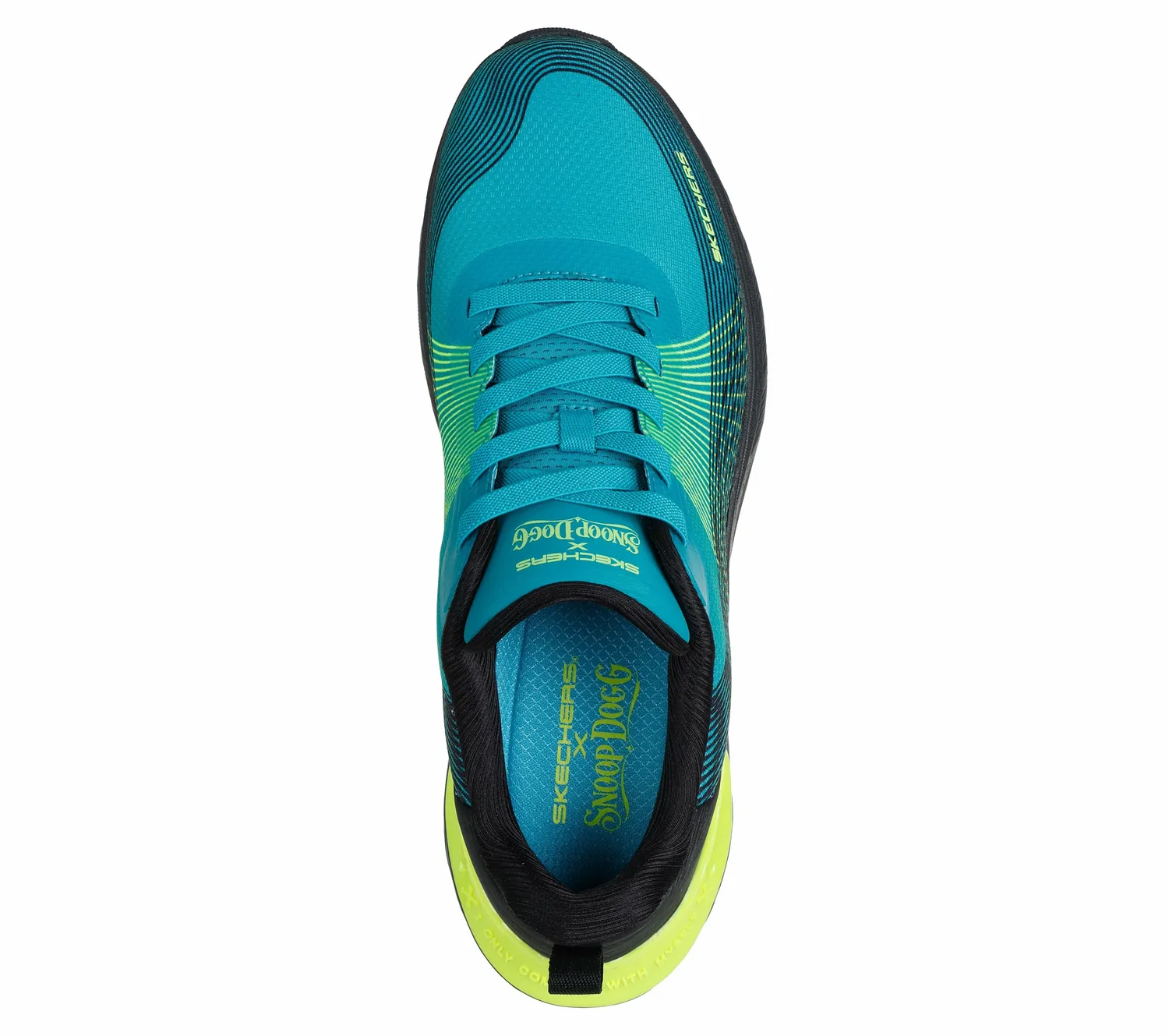 Кроссовки Snoop Dogg: Snoop Ace - Cyber Walker Skechers, BKGR — фото 3