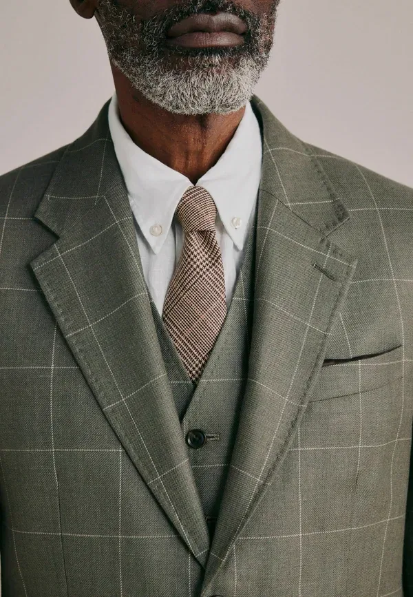 Пиджак Next Regular fit signature tailored fit moons british blazer, зеленый