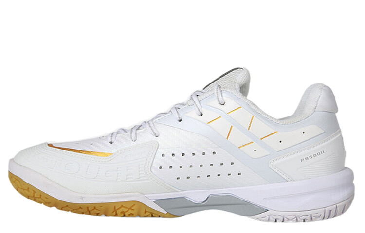 Кроссовки VICTOR Badminton Shoes Unisex Low-top Gold/white, белый — фото 2