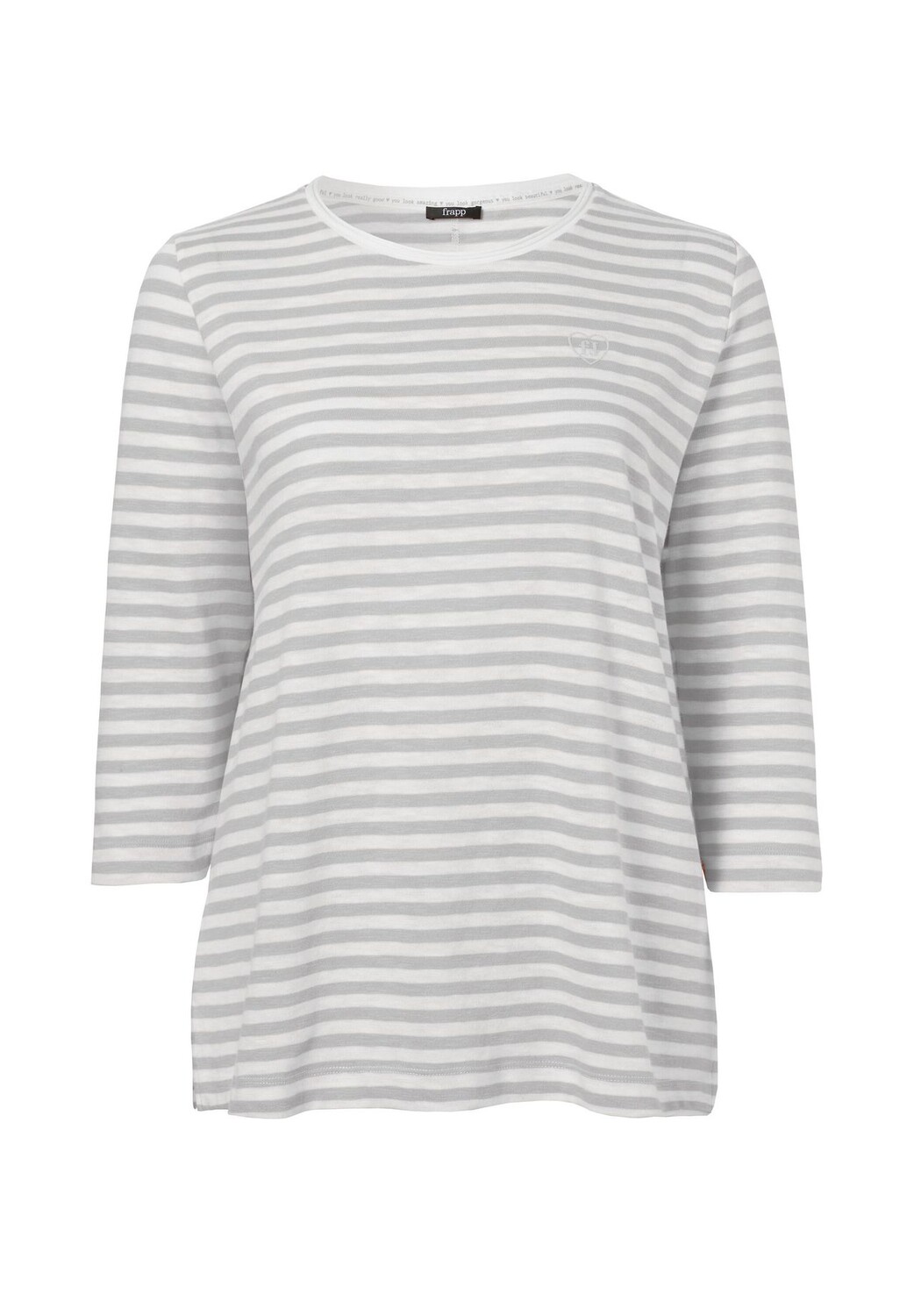 

Рубашка Timeless рубашка с вышивкой Frapp, цвет Light Grey/offwhite