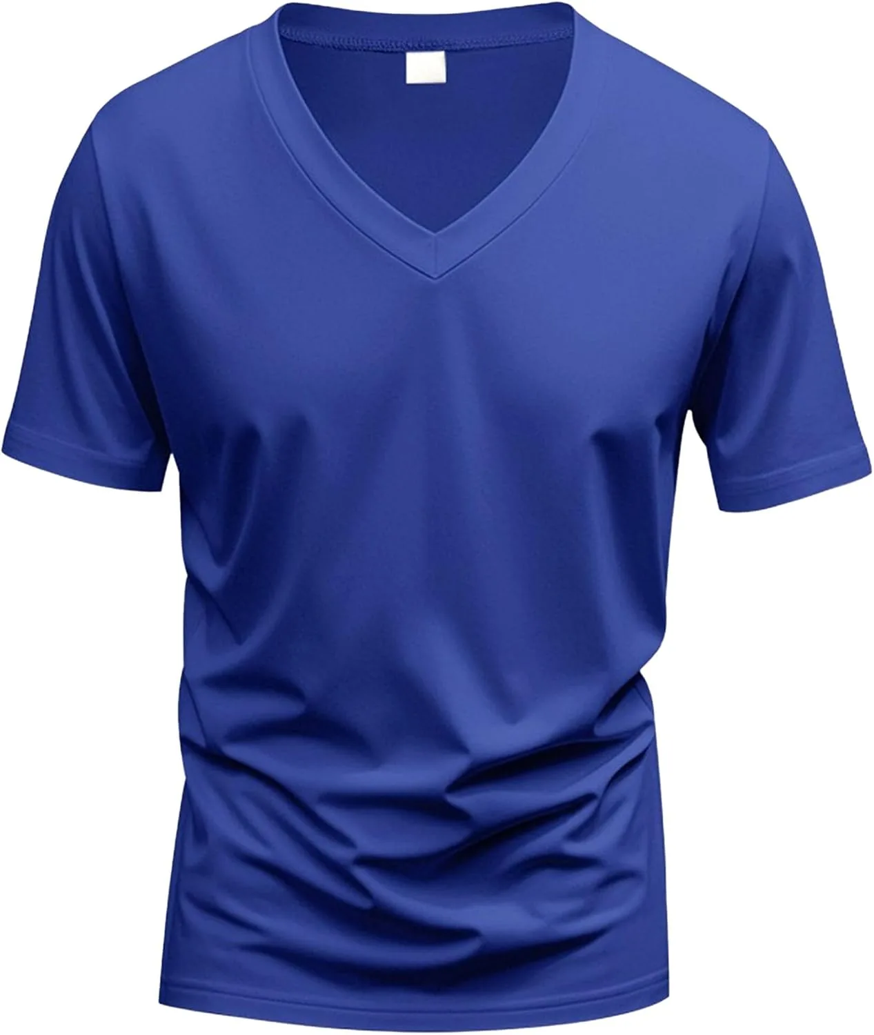 

Мужская футболка V-Neck Casual Slim Fit DGHM-JLMY