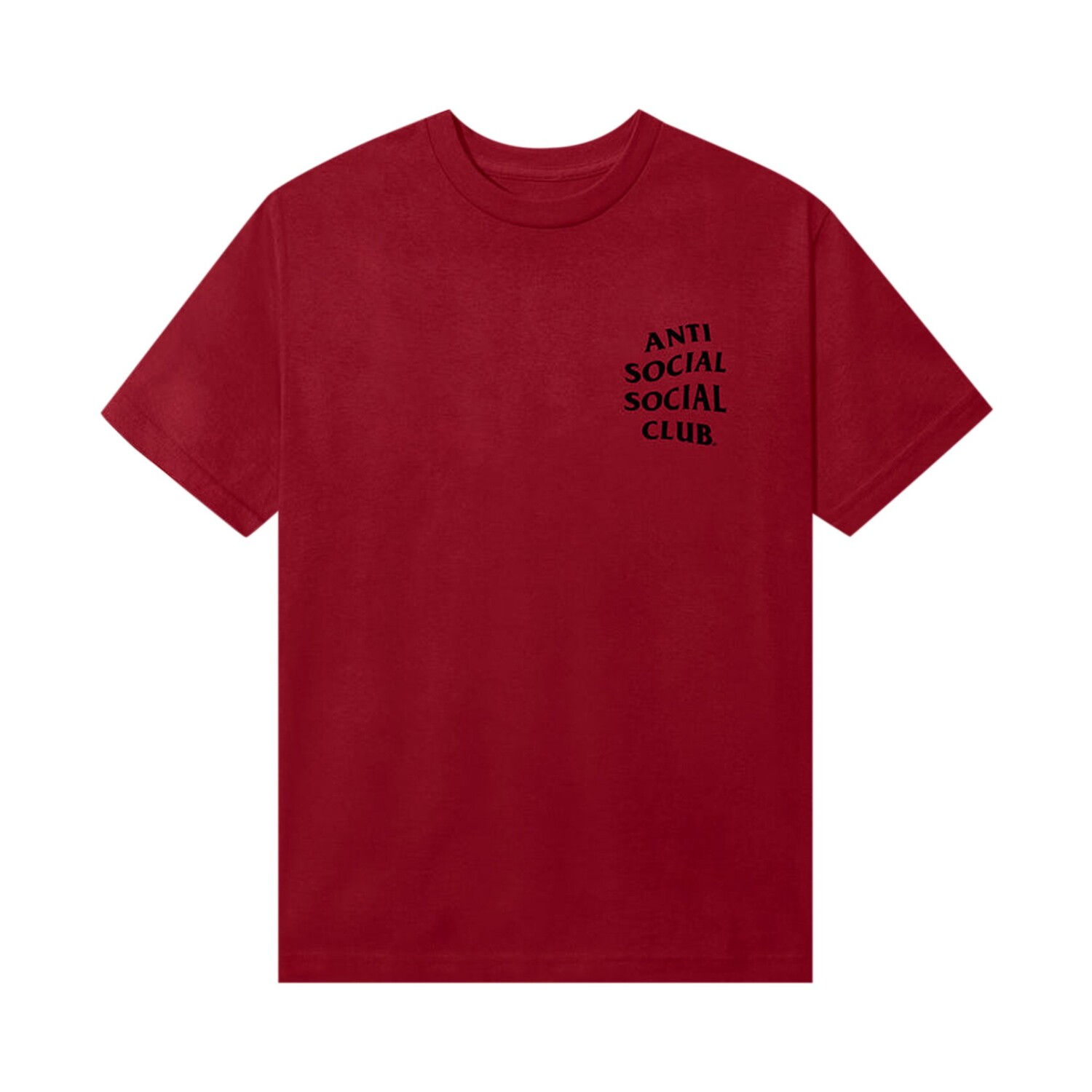 

Футболка Anti Social Social Club Kkotch Кардинал