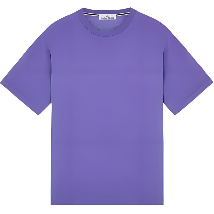 

Футболка мужская лавандовая Stone Island, цвет Lavender