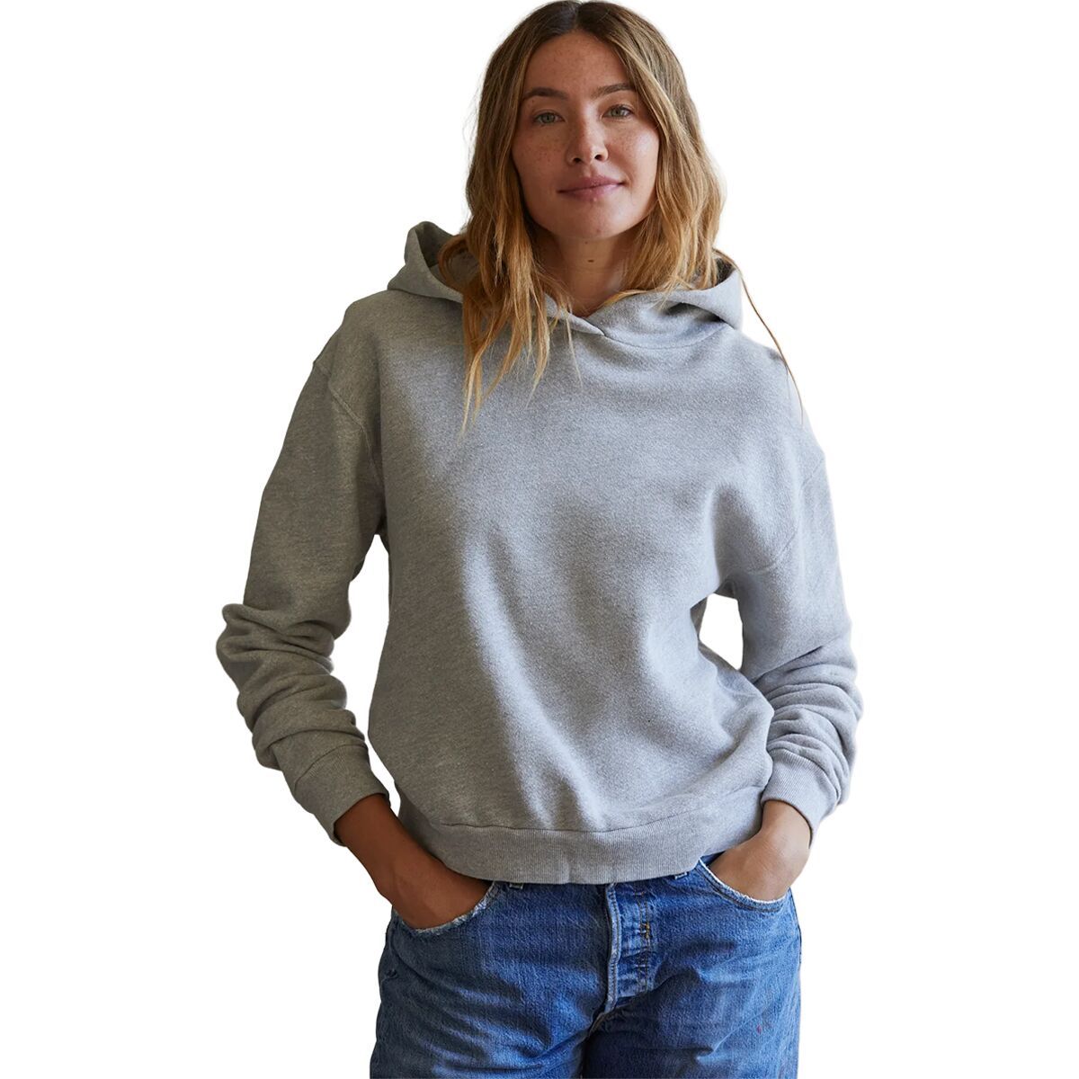 

Флисовая толстовка с капюшоном Perfectwhitetee, серый