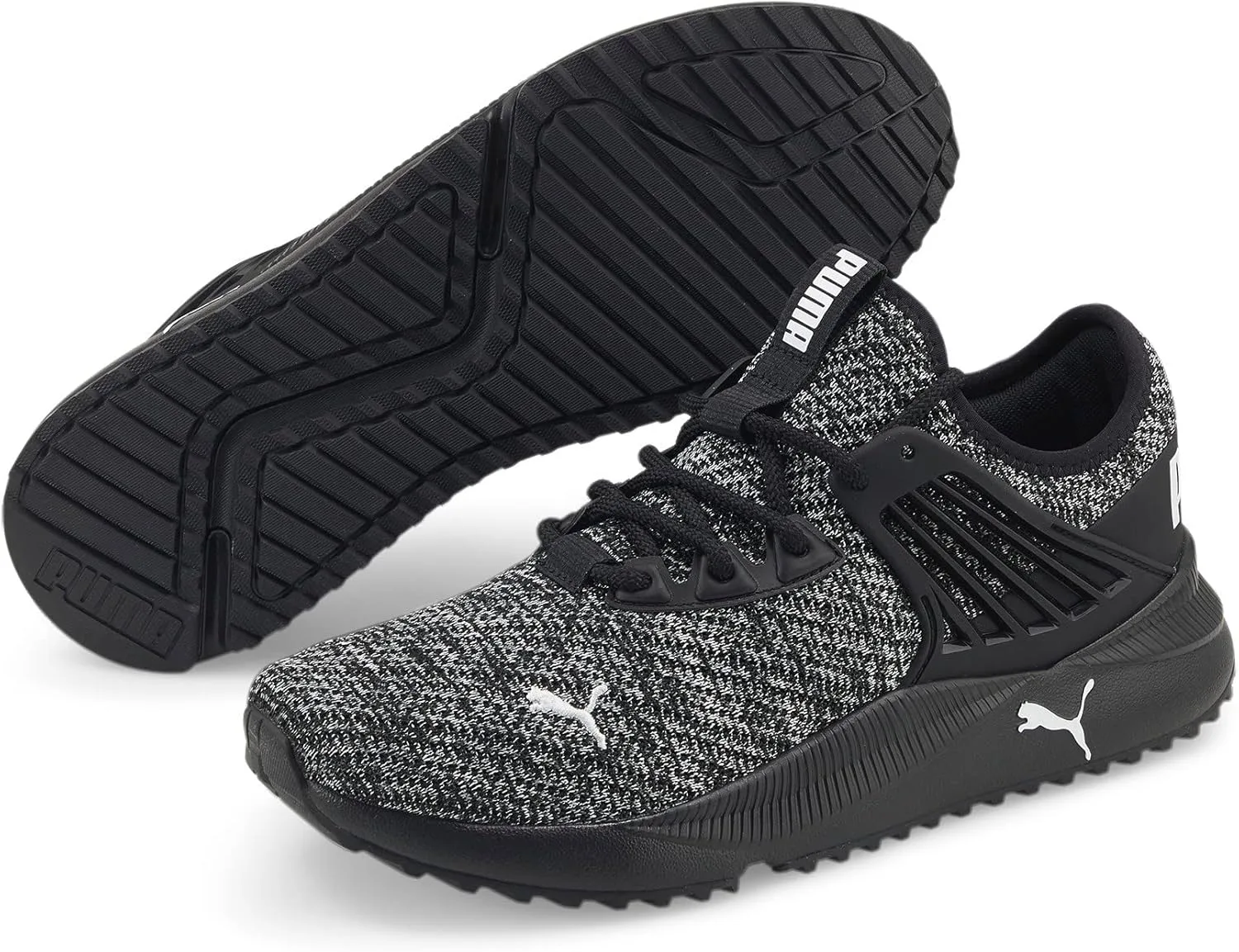 Мужские кроссовки PUMA Pacer Future, белый/черный — фото 3