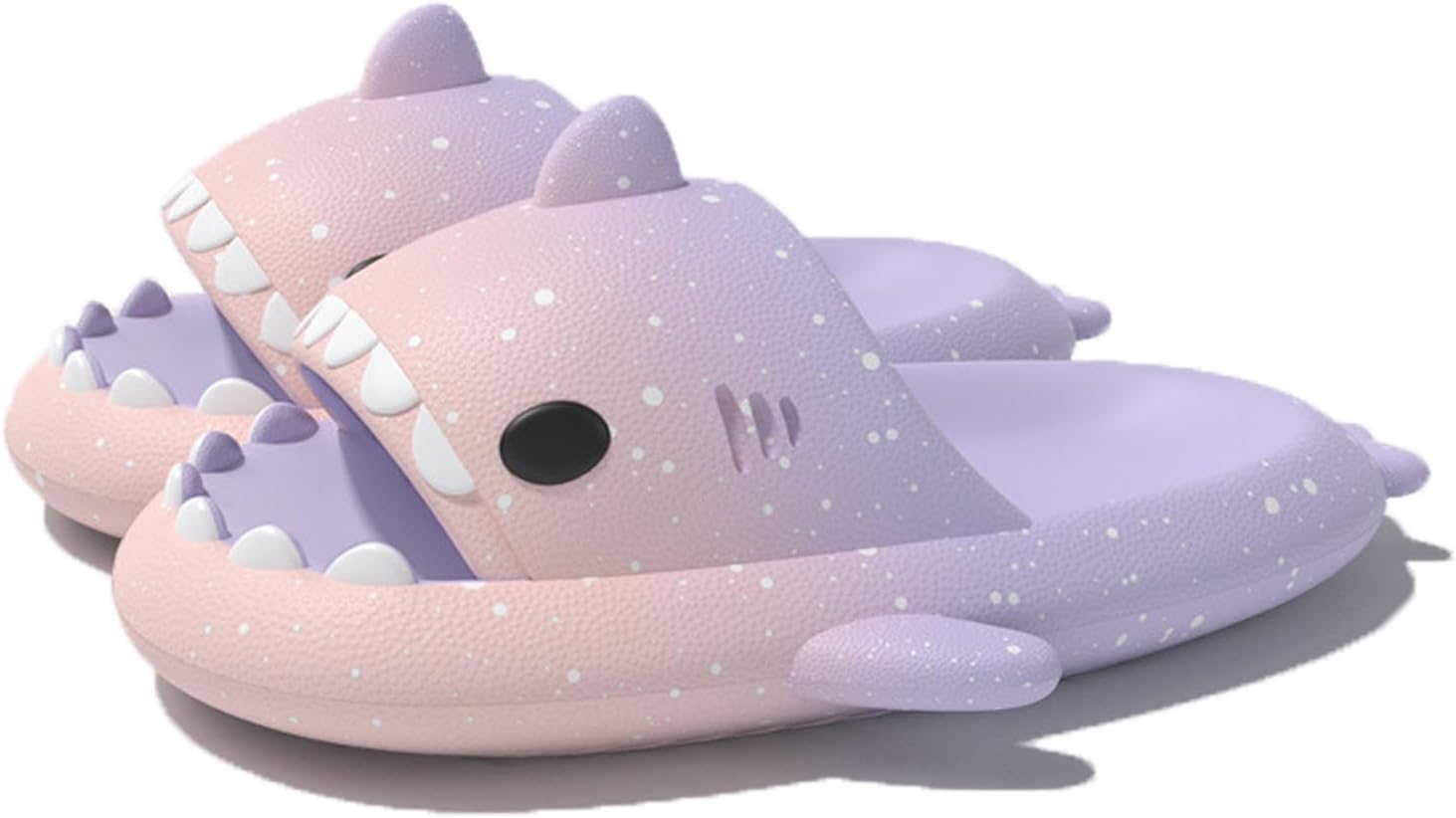 

Шлепанцы Zureto Spotted Starlight Shark - противоскользящие, быстро сохнущие сандалии - унисекс, фиолетовый