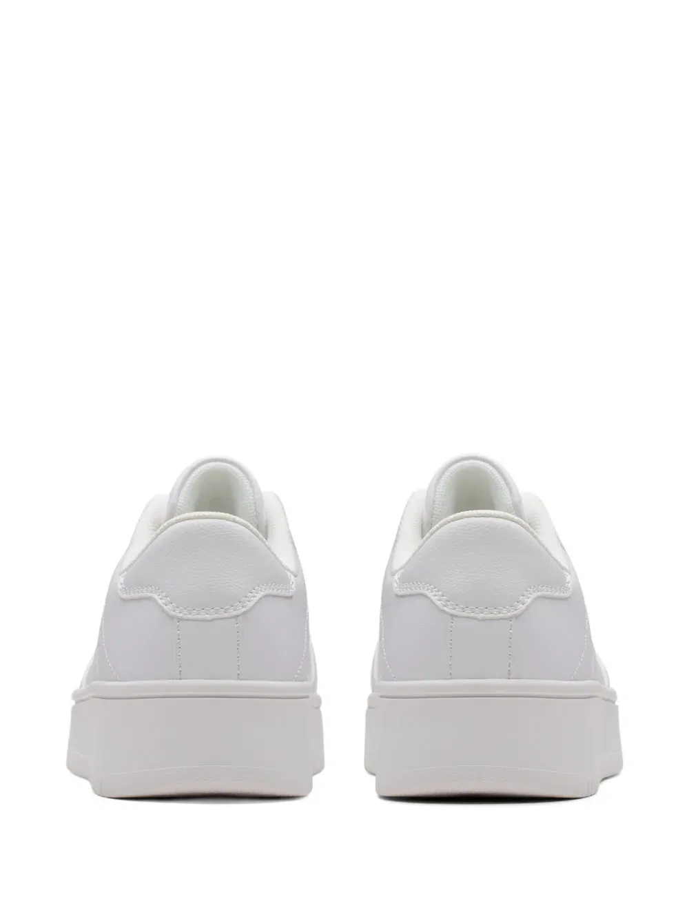Кроссовки Barley Step на шнуровке Clarks Kids, белый — фото 3