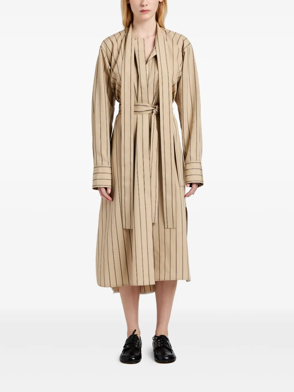 

Шелковое платье Philipa Proenza Schouler, нейтральный