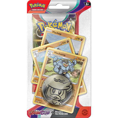 

Карточная игра Pokemon Tcg: Scarlet & Violet Base Set – Premium Checklane Blister – Machamp