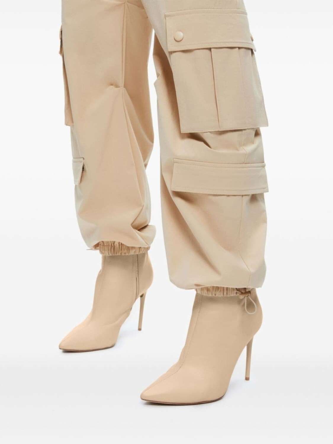 

Зауженные брюки-карго Shara alice + olivia, бежевый