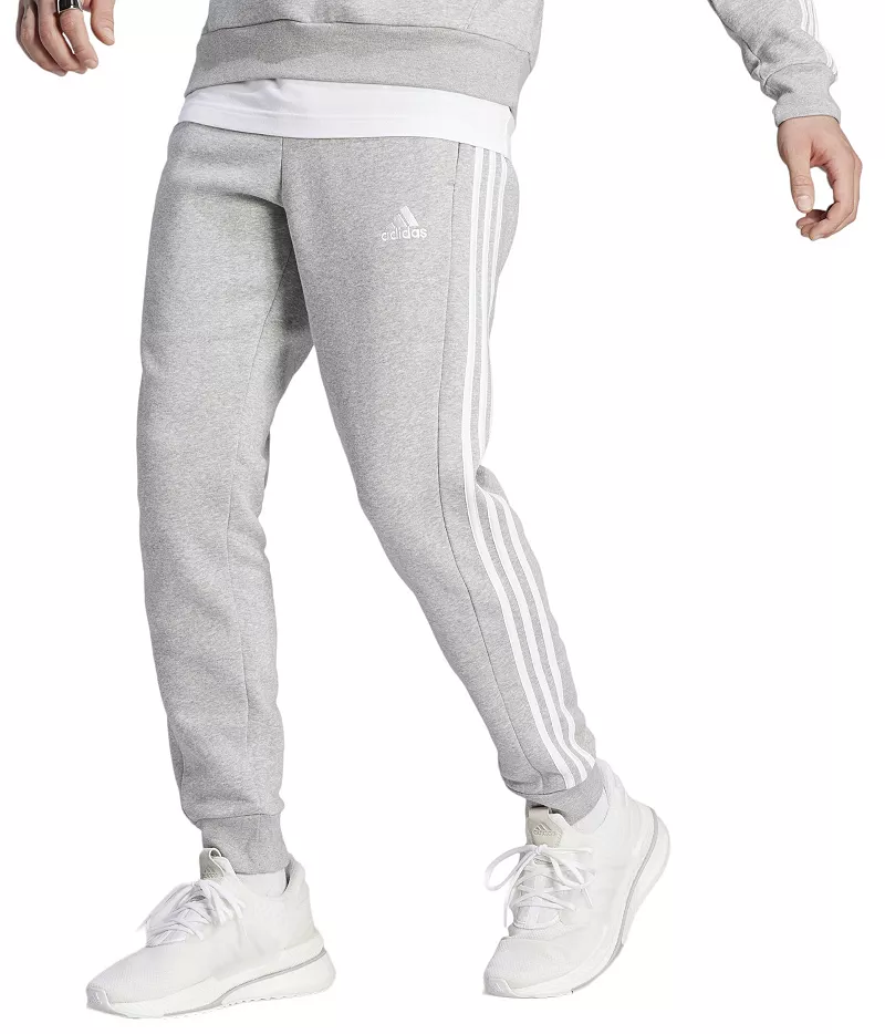 

Мужские флисовые брюки с 3 полосками Adidas, цвет MGH