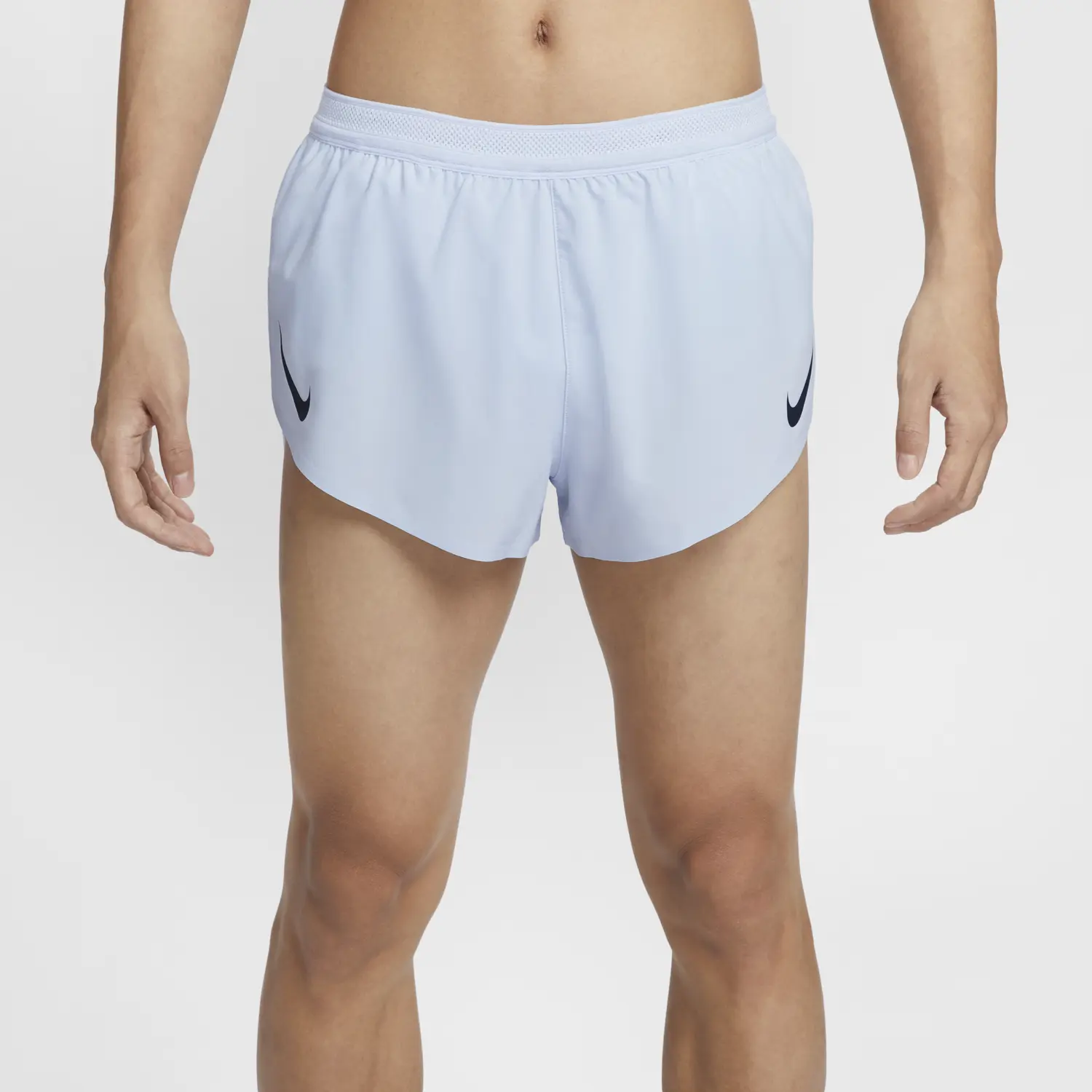 Nike Swoosh Aeroswift Спортивные шорты Мужские Футбольные Серые — фото 4