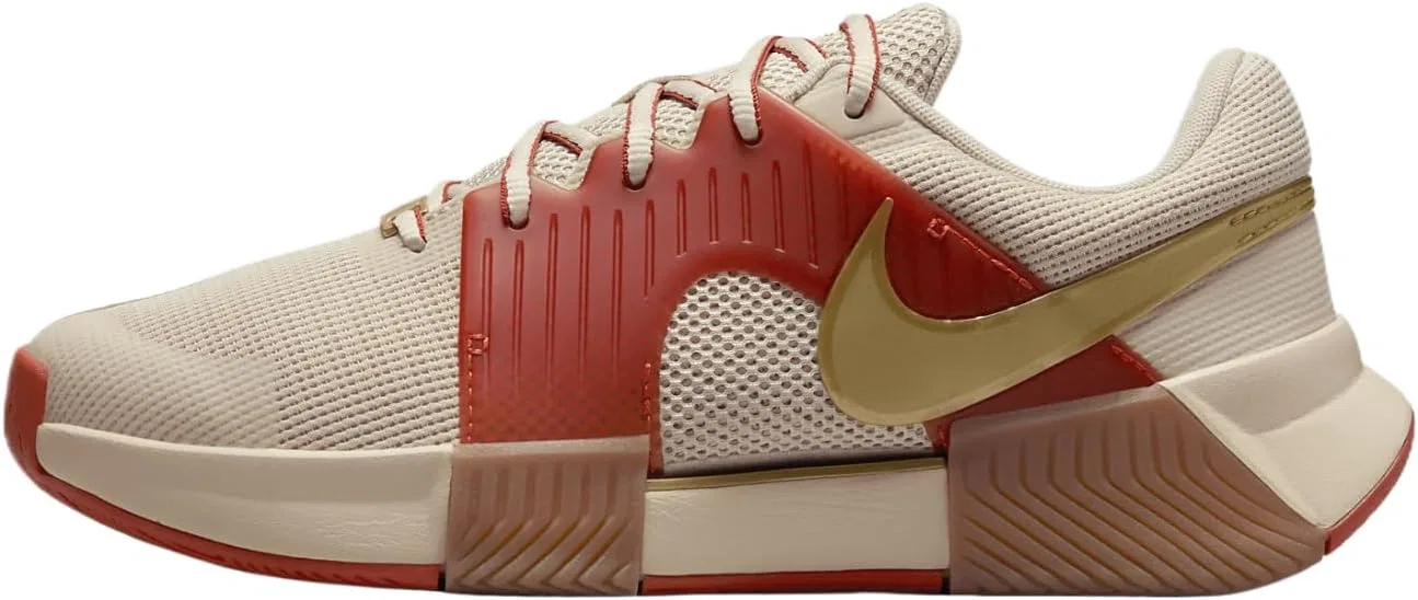 Кроссовки для тенниса Nike Zoom GP Challenge 1 PRM, Sandrift/Metallic Gold-Rust Factor