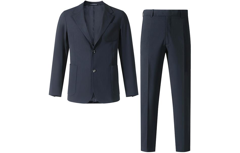 EMPORIO ARMANI Костюм Business Suit мужской Midnight Blue — фото 3