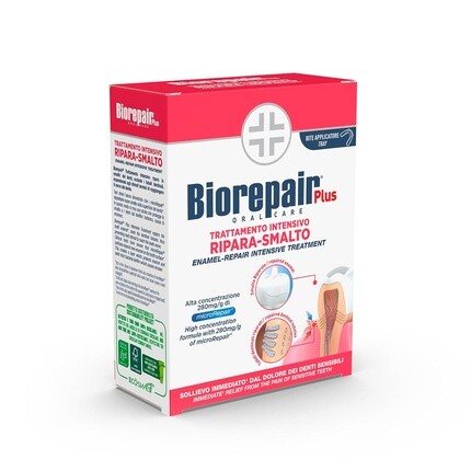 Biorepair Десенсибилизирующее средство для чувствительных зубов, восстанавливающее лак для ногтей, специальное средство 50 мл — фото 3