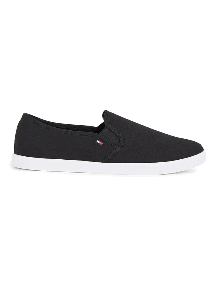 Слипперы с закругленным носком Tommy Hilfiger Shoes, черный