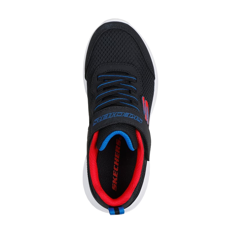 Низкие детские кроссовки для детей от 3 до 7 лет Skechers Kids, черный — фото 4