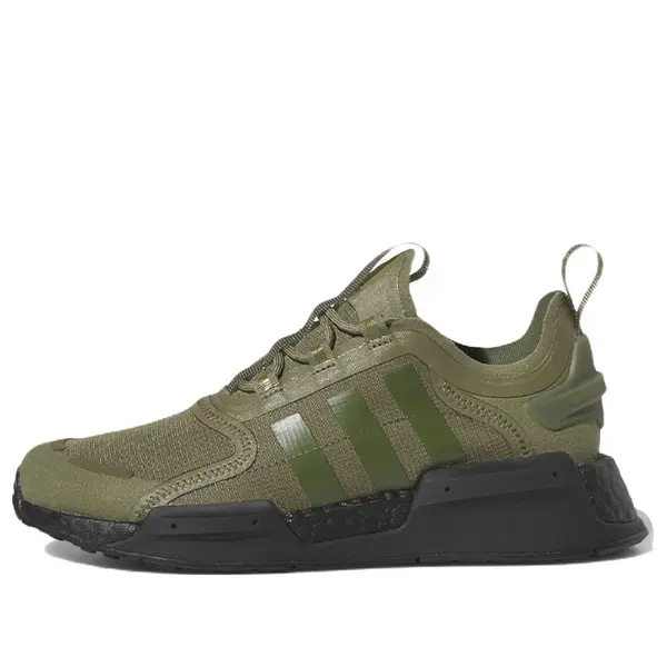 

Кроссовки nmd_v3 'focus olive core black' Adidas, зеленый