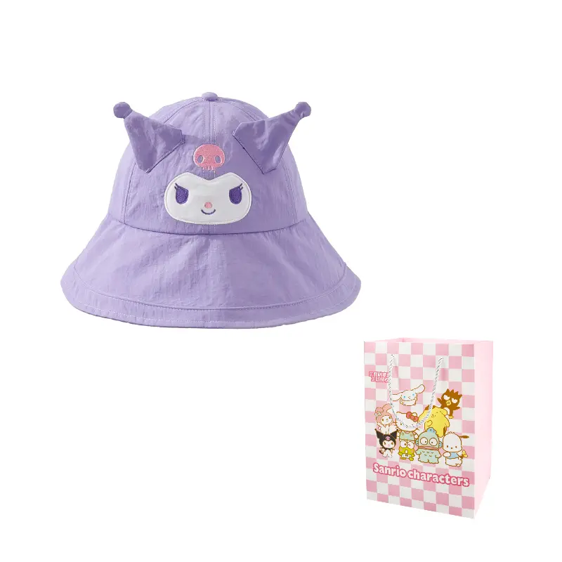 

Sanrio Куломи Полиэстер Бейсболка Женская, Kuromi Fisherman Hat