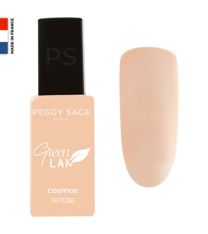 

Зеленый лак для ногтей LAK Cosmos Classic UV/LED 10 мл Peggy Sage
