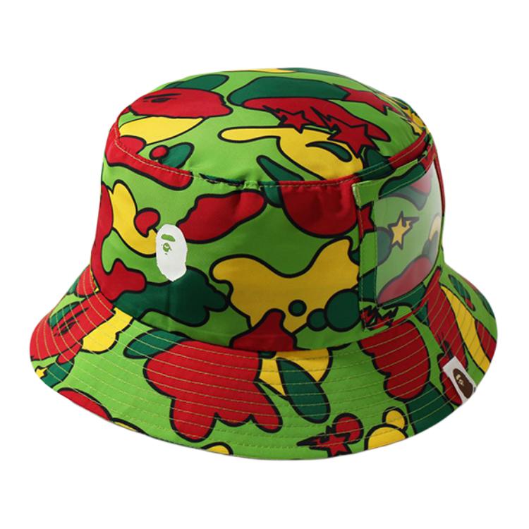 

A BATHING APE Полиэстеровая панама унисекс, Multicolor MLX