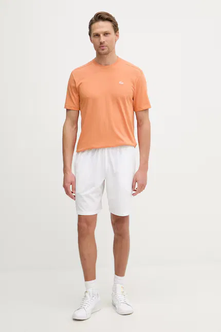 Шорты из эластичного материала Lacoste, бежевый — фото 2