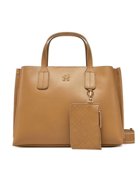 

Сумочка Th Distinct Mini Tote AW0AW17192 Tommy Hilfiger, коричневый