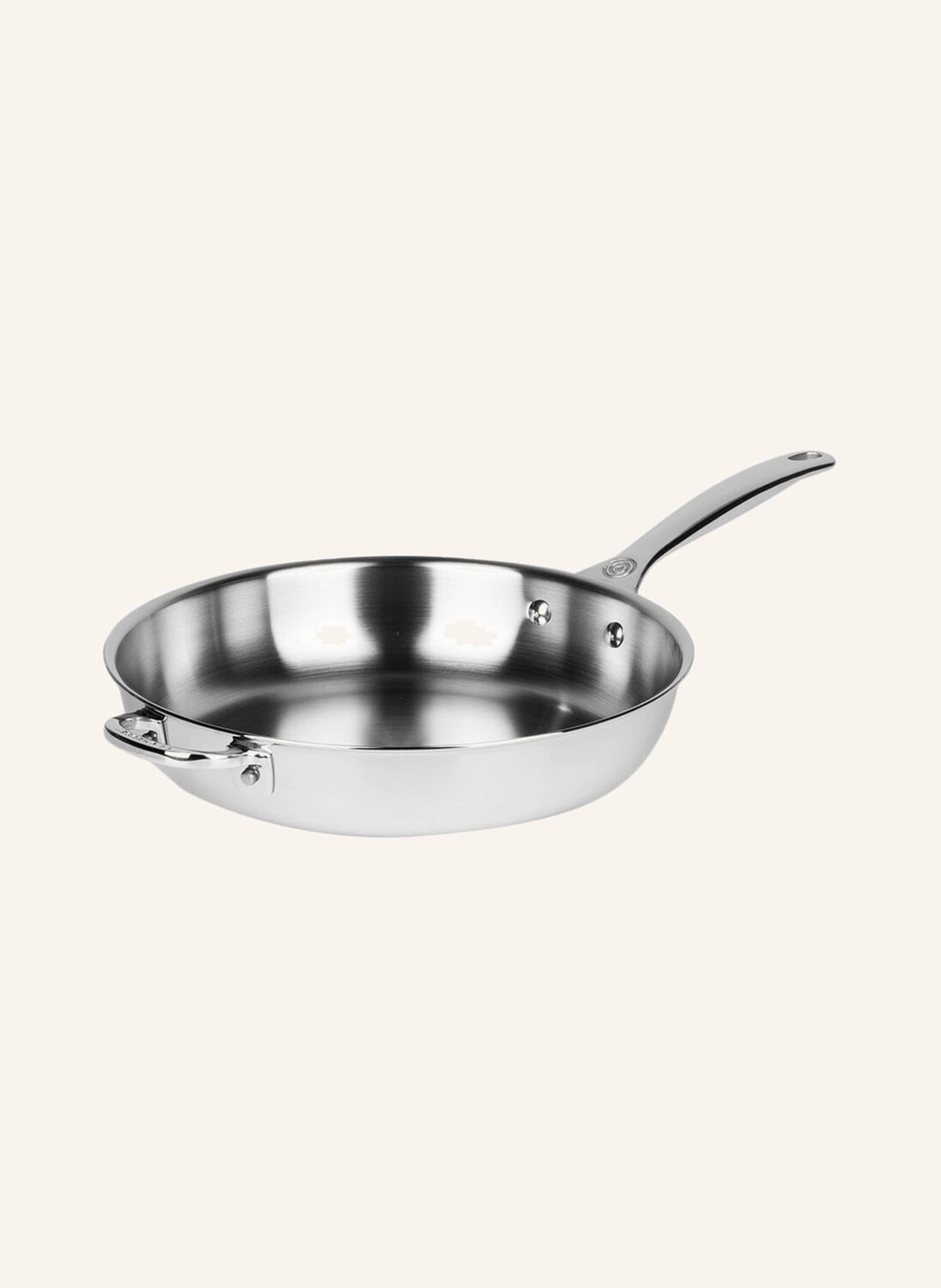 

Сковорода 3-х слойная плюс, диаметр: 28 см. Le Creuset, серебряный