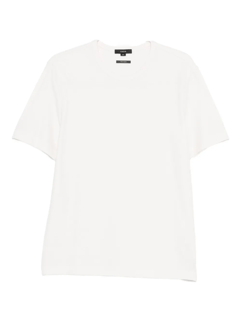 

Футболка с короткими рукавами и круглым вырезом Vince, белый