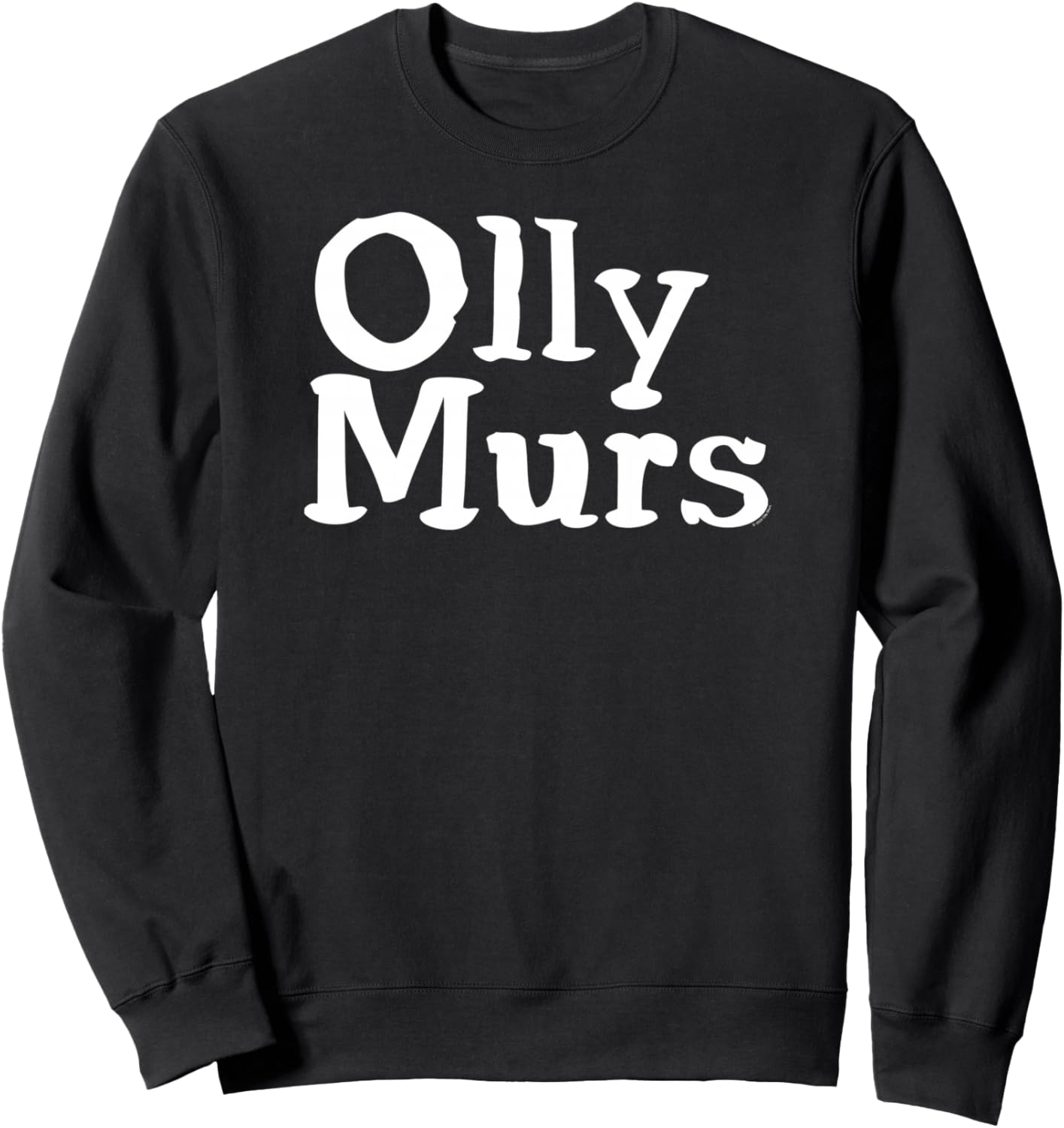 

Толстовка Olly Murs - Retro Logo на черном фоне, черная Olly Murs Official