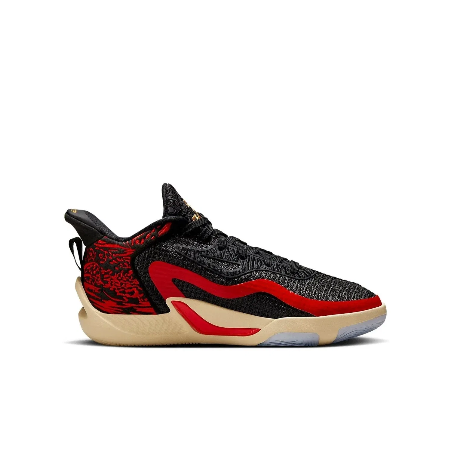 Детские баскетбольные кроссовки Air Jordan Tatum FJ463, черные HTAT6 — фото 2