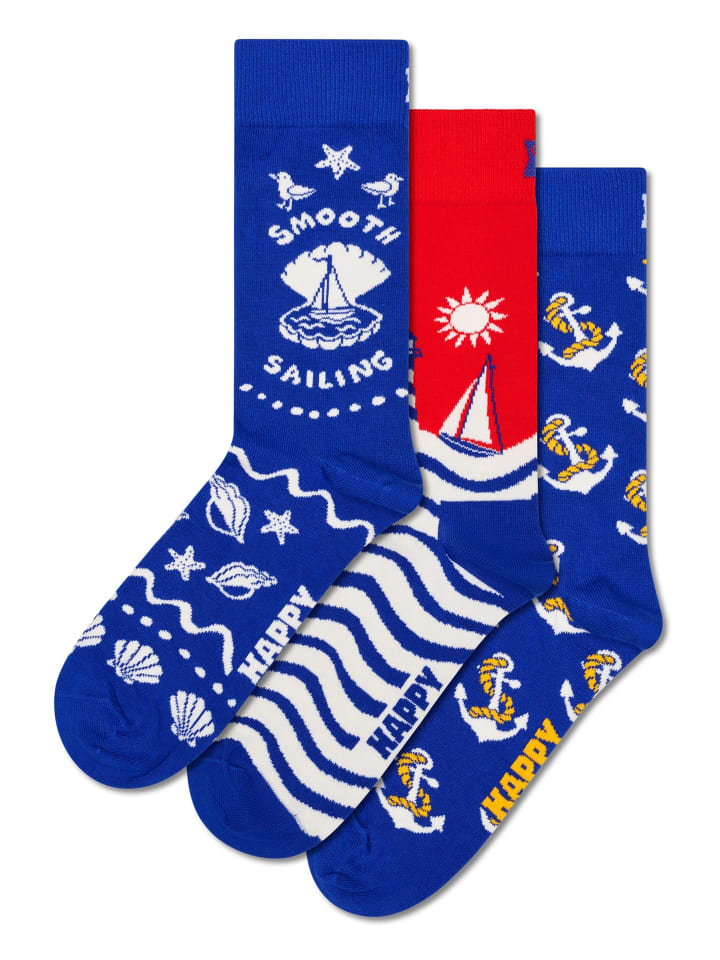

Носки Happy Socks, синий