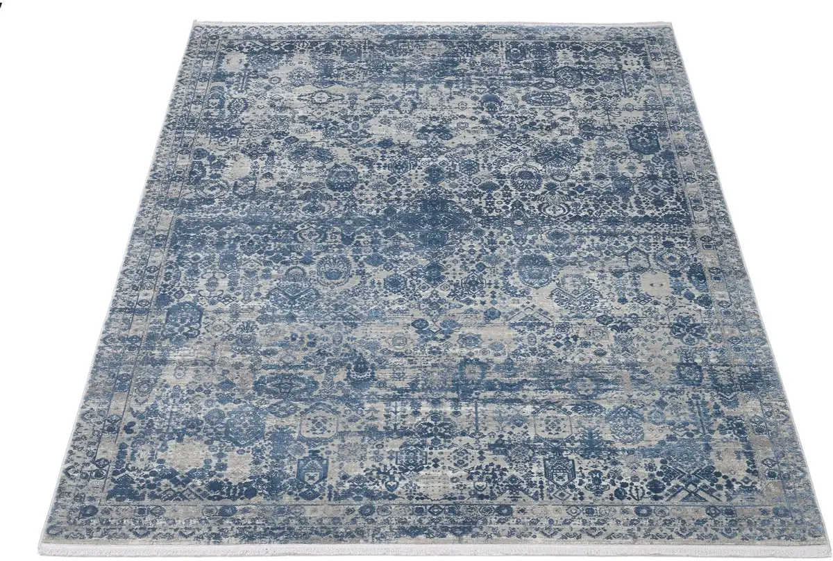 

OCI THE CARPET BRAND "COLOR TADI" ковер, прямоугольный OCI Die Teppichmarke 67х130 см, синий