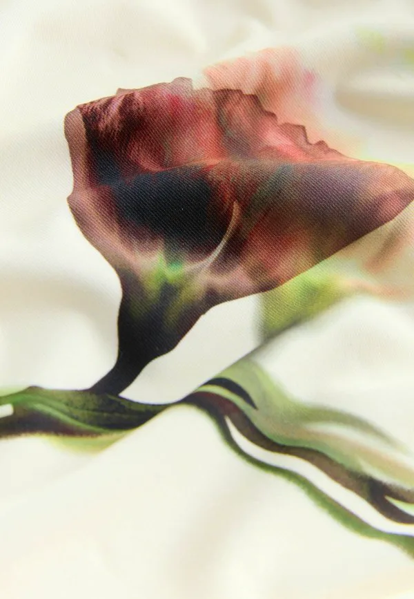 Яркий купальник с цветочным принтом, подчеркивающий фигуру. Next, Cream Tulip Print — фото 2
