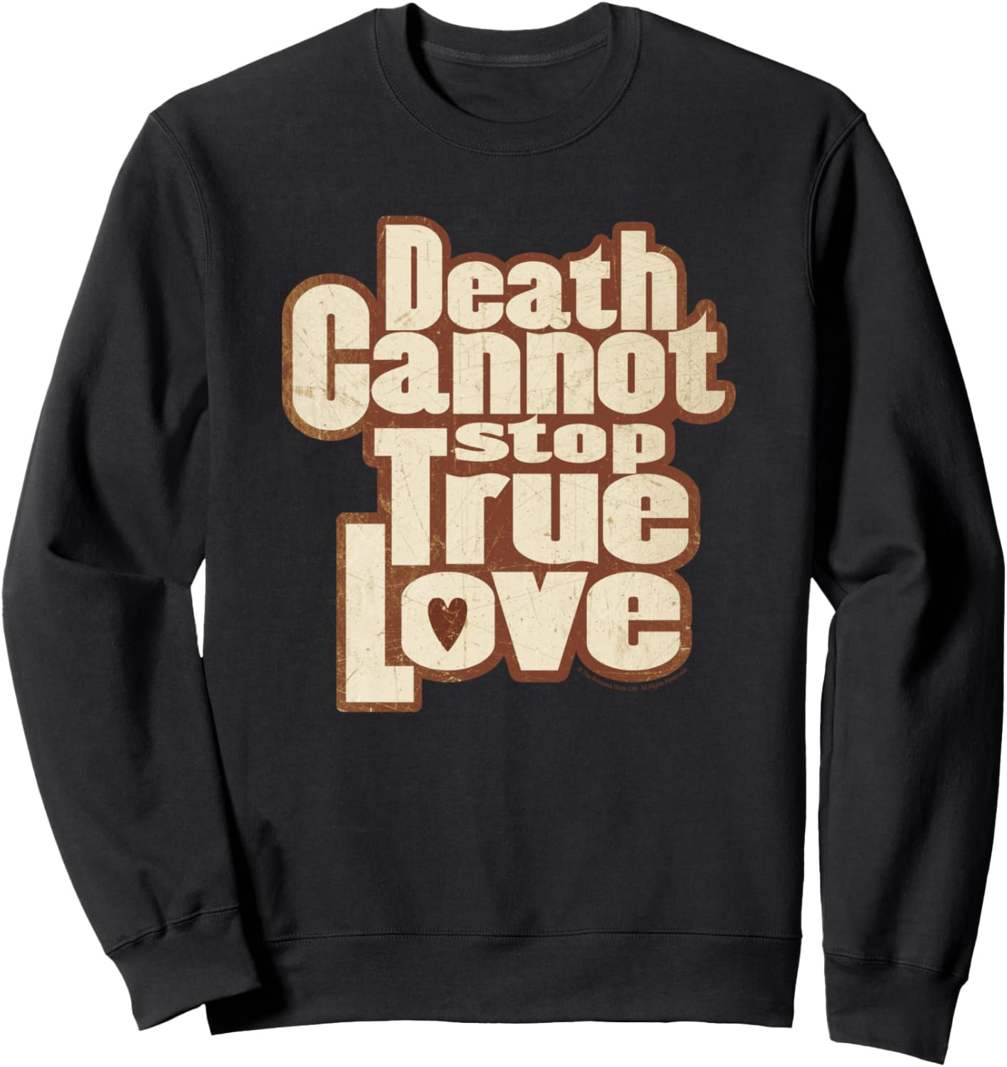 

Толстовка с надписью «Принцесса-невеста: Смерть не остановит настоящую любовь», черная The Princess Bride, Черный, Толстовка с надписью «Принцесса-невеста: Смерть не остановит настоящую любовь», черная The Princess Bride