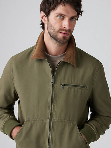 

Куртка-бомбер в стиле вестерн Levi's, цвет Olive - Green