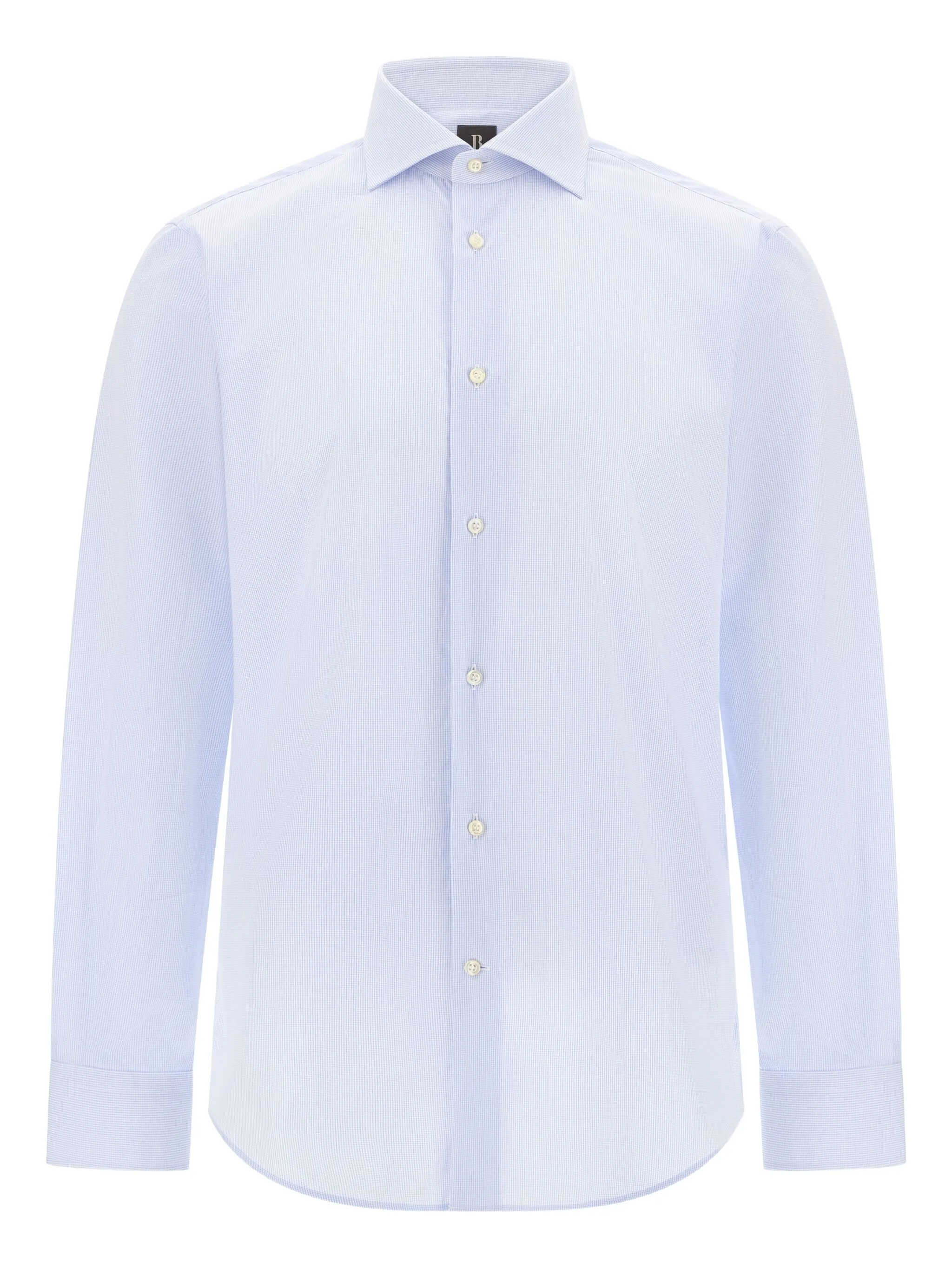 

Клетчатая рубашка Boggi Milano, синий