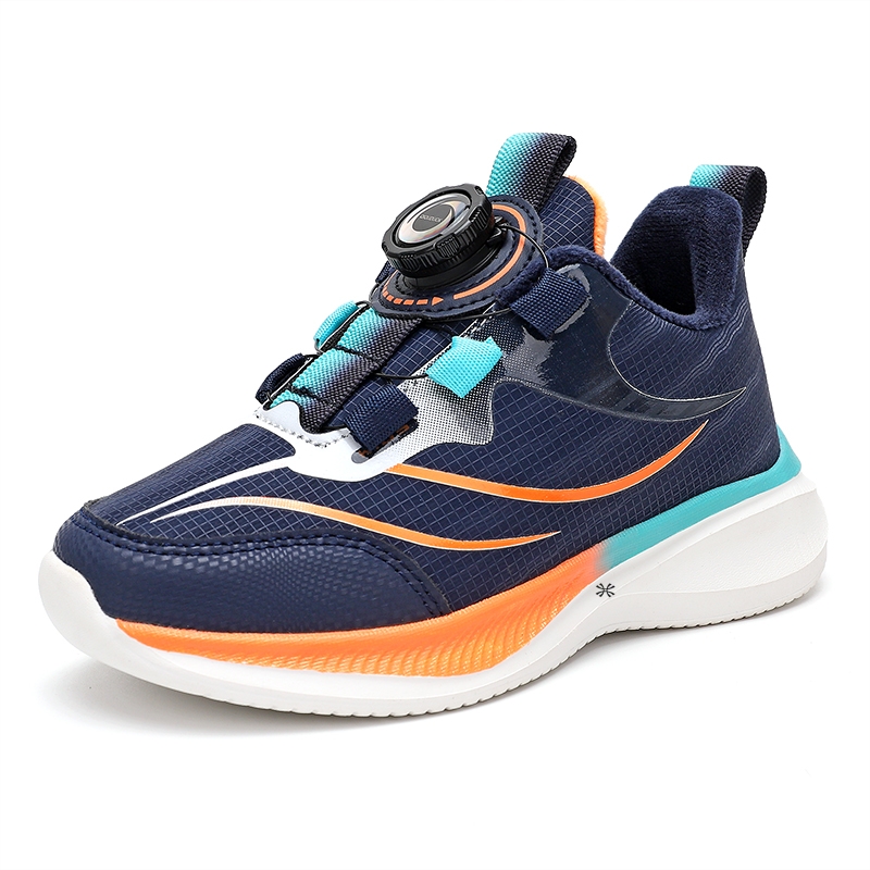 

Детские кроссовки для бега, устойчивые к истиранию YUZHAOLIN, синий/оранжевый