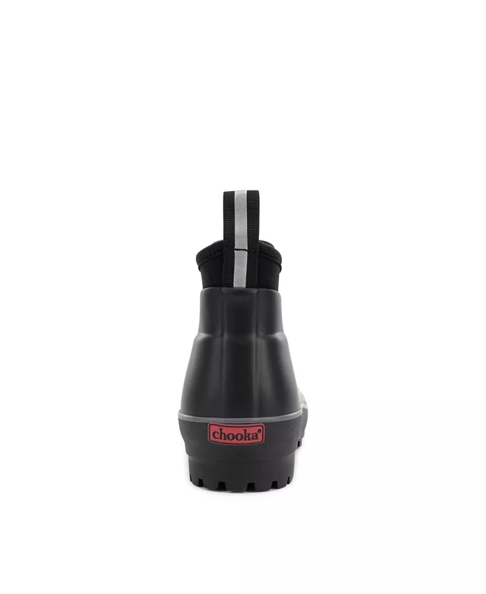 Повседневные неопреновые дождевые ботинки до щиколотки Everyday Neoprene Ankle Rain Boot Chooka, черный — фото 2