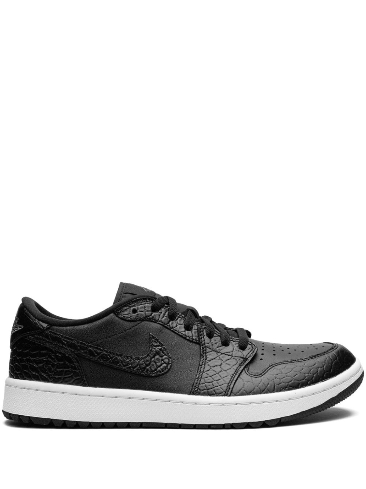 

Кроссовки Air 1 Golf Low Black Croc Jordan, черный